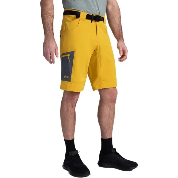 KILPI KILPI NAVIA Мъжки туристически панталонки, златно, размер