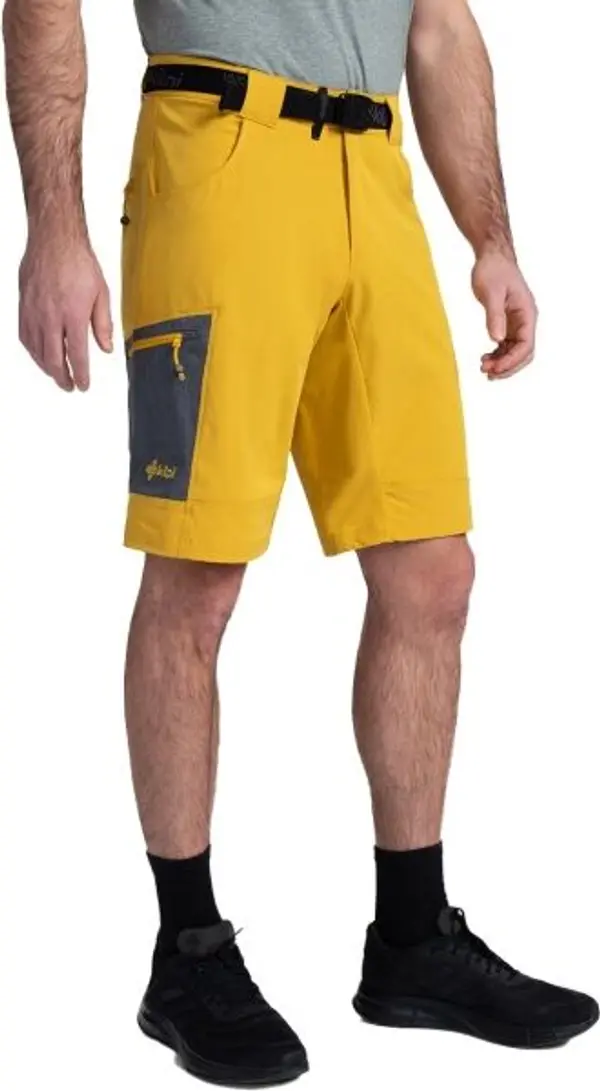 KILPI KILPI NAVIA Мъжки туристически панталонки, златно, размер XXXL