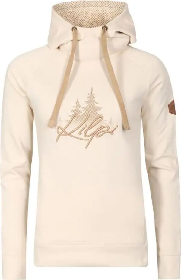 KILPI KILPI NEA Дамски памучен суичър, бежово, размер