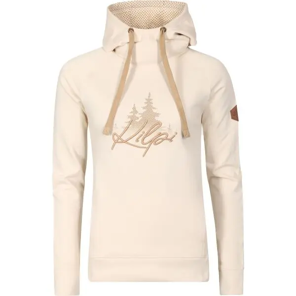 KILPI KILPI NEA Дамски памучен суичър, бежово, размер