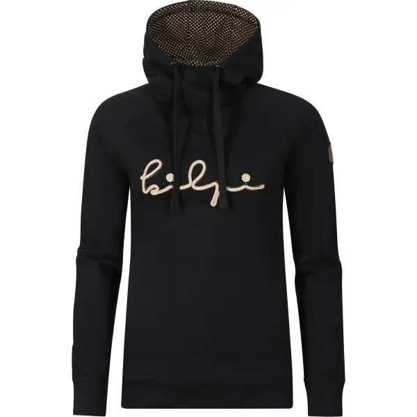 KILPI KILPI NEA Дамски памучен суичър, черно, размер