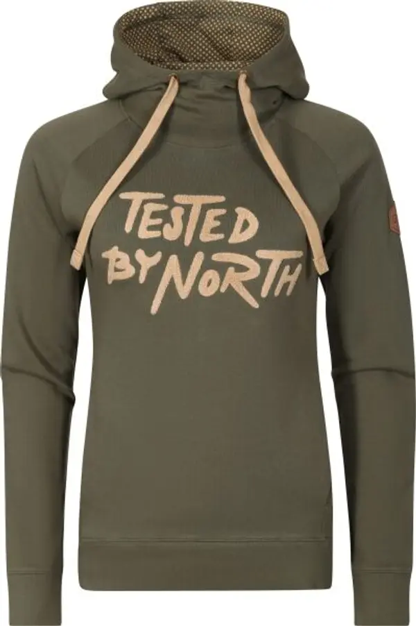 KILPI KILPI NEA Дамски памучен суичър, khaki, размер