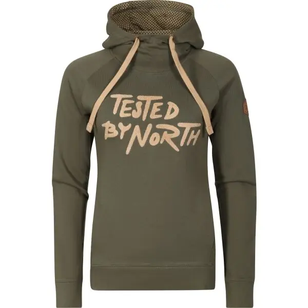 KILPI KILPI NEA Дамски памучен суичър, khaki, размер