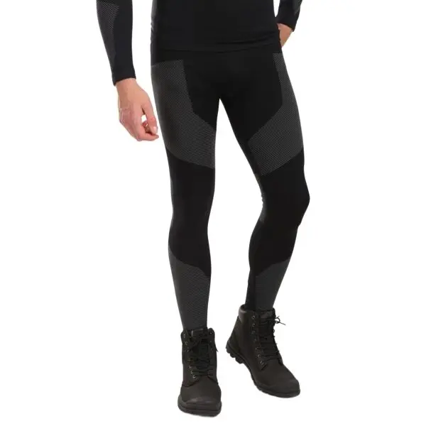 KILPI KILPI NIEL Мъжко безшевно термо бельо, черно, размер