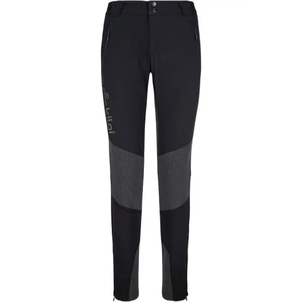 KILPI KILPI NUUK Дамски туристически панталони, черно, размер