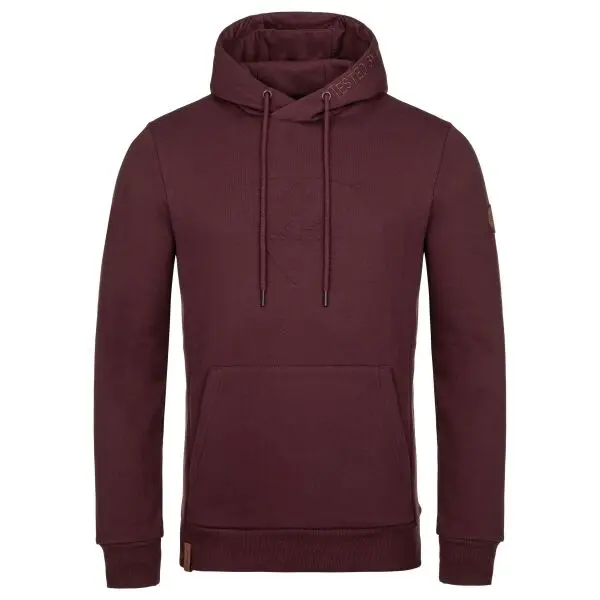 KILPI KILPI ОДИСЕЯ Мъжки суитшърт, винен, размер XXXL