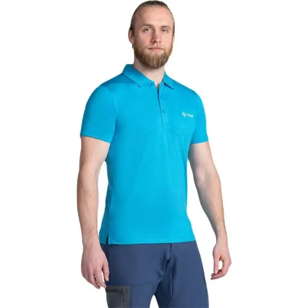 KILPI KILPI OLIVA Мъжка поло тениска, светлосиньо, размер