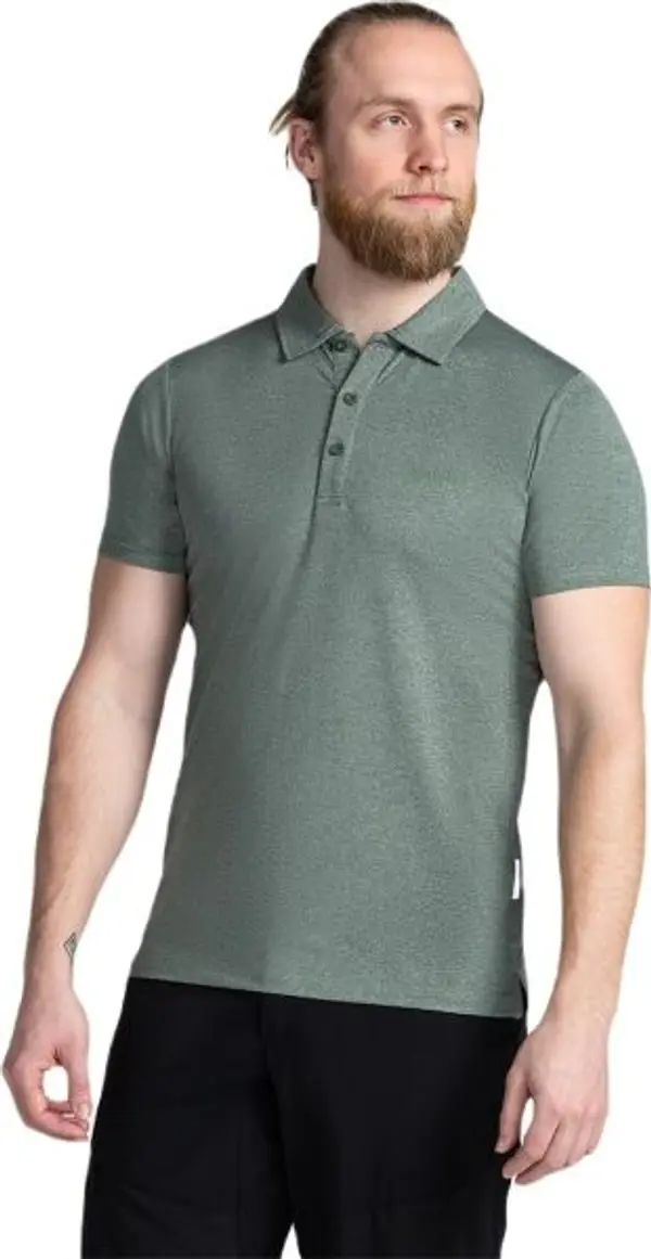 KILPI KILPI OLIVA Мъжка поло тениска, тъмнозелено, размер