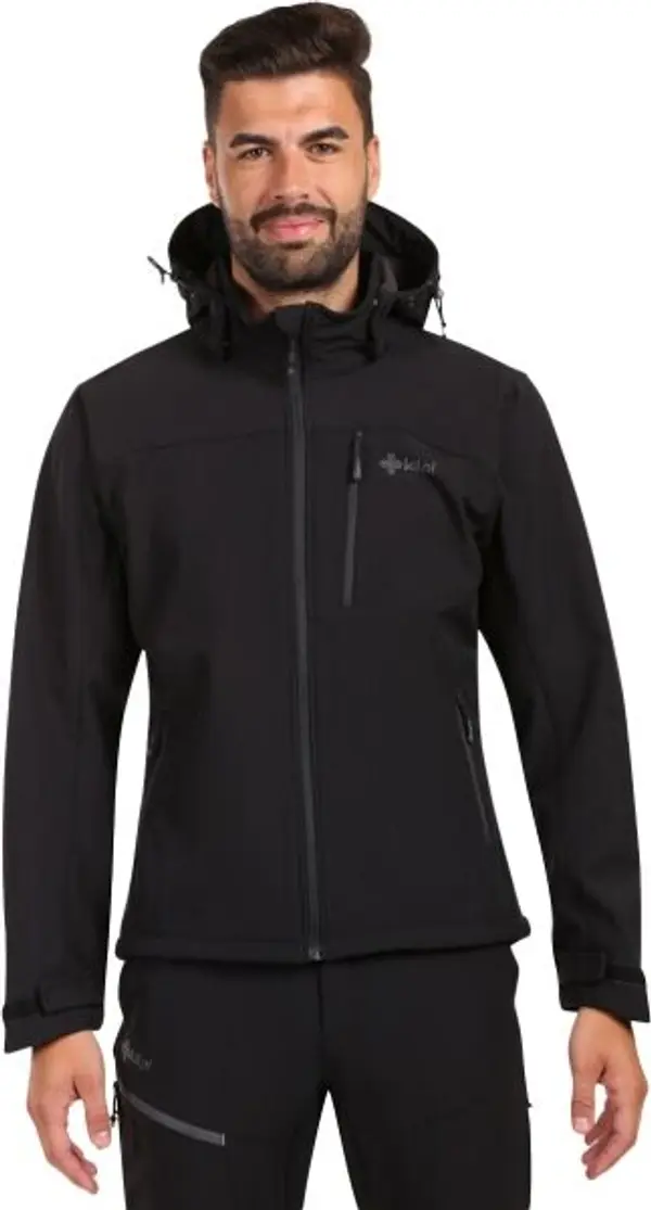 KILPI KILPI ONTAVIO Мъжко софтшел яке, черно, размер