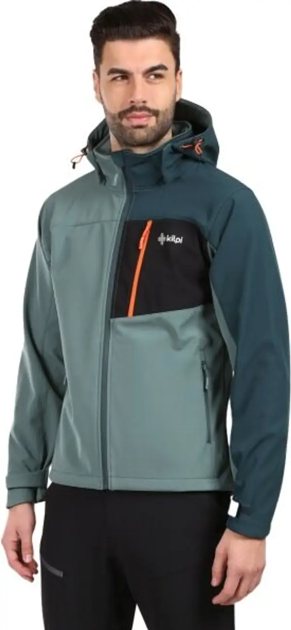 KILPI KILPI ONTAVIO Мъжко софтшел яке, тъмнозелено, размер