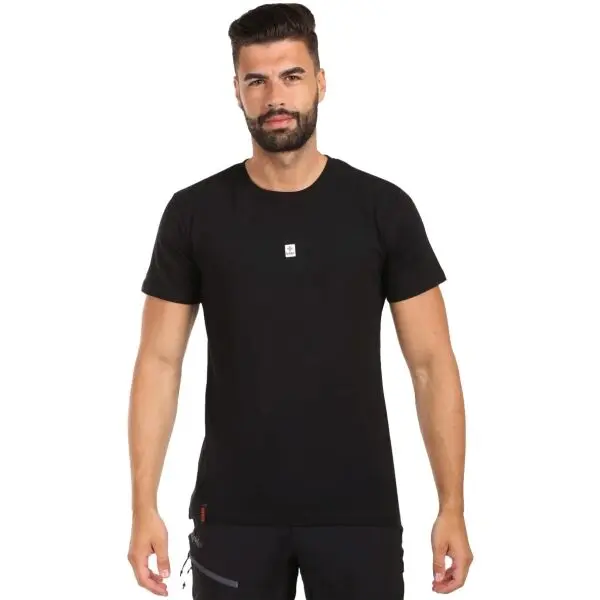 KILPI KILPI ОТКРИЙ Мъжка памучна тениска, черно, размер