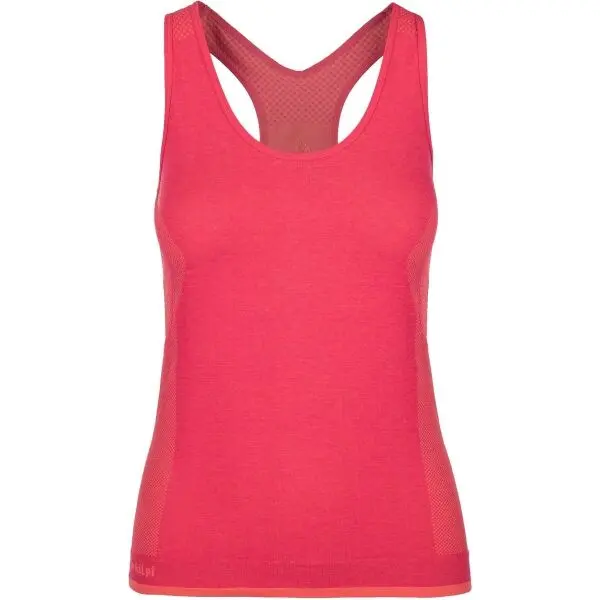 KILPI KILPI PANOS Дамски безшевен потник, розово, размер