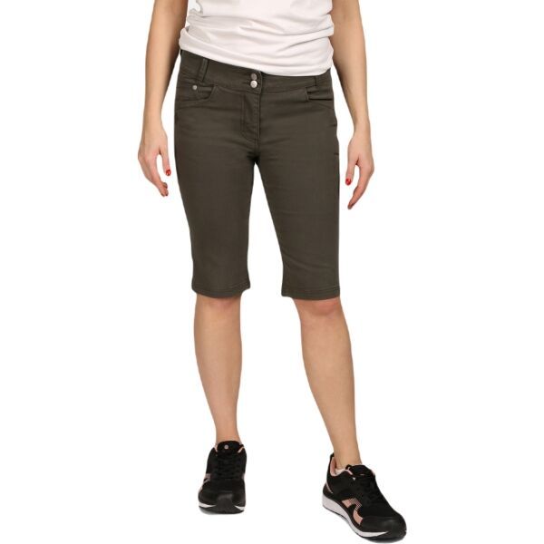 KILPI KILPI PARIVA Дамски дънкови шорти, тъмнозелено, размер