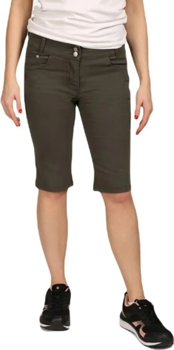 KILPI KILPI PARIVA Дамски дънкови шорти, тъмнозелено, размер