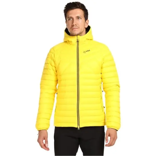 KILPI KILPI ПИРАМИДЕН Мъжко пухено яке, жълто, размер