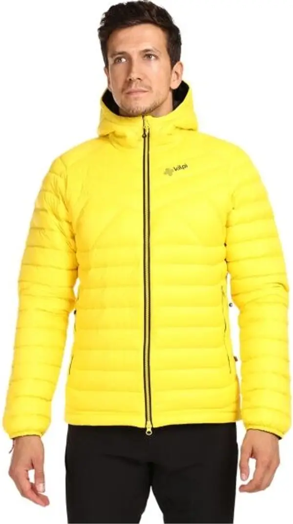 KILPI KILPI ПИРАМИДЕН Мъжко пухено яке, жълто, размер