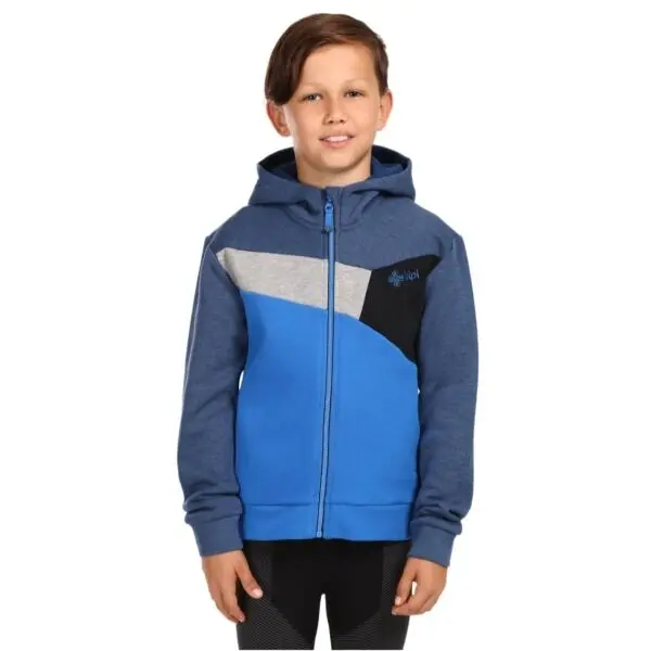 KILPI KILPI PREDA Момчешки памучен суитшърт, синьо, размер