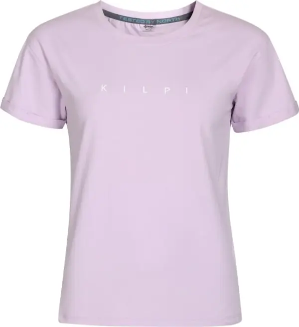 KILPI KILPI PROLIX Дамска памучна тениска, лилаво, размер