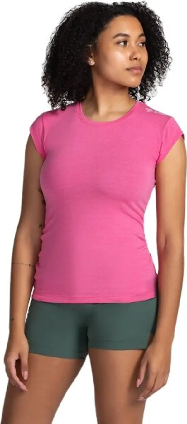 KILPI KILPI PROMO Дамска памучна тениска, розово, размер