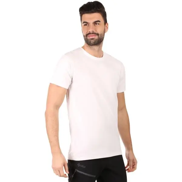 KILPI KILPI PROMO Мъжка памучна тениска, бяло, размер