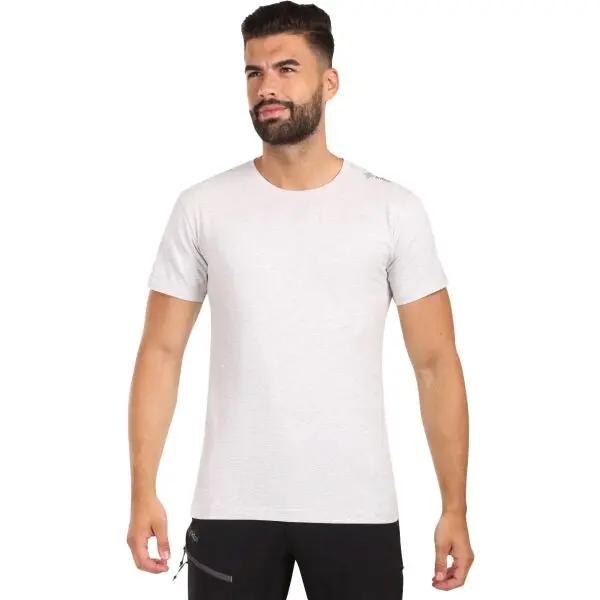 KILPI KILPI PROMO Мъжка памучна тениска, сиво, размер