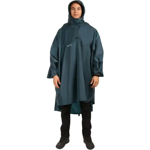 KILPI KILPI RAIT Унисекс дъждобран, тъмнозелено, размер