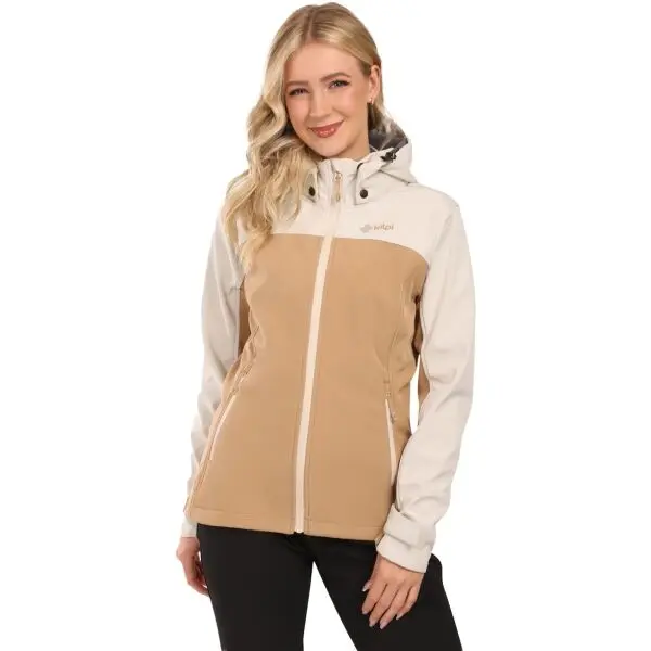 KILPI KILPI RAVIA Дамско софтшел яке, бежово, размер