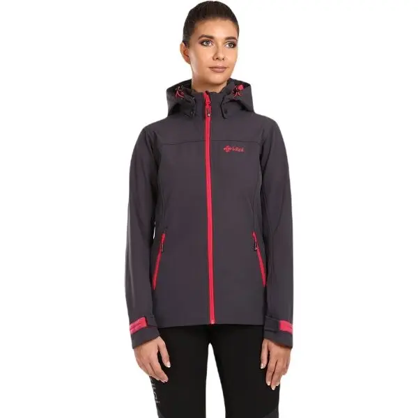 KILPI KILPI RAVIA Дамско софтшел яке, тъмносиво, размер