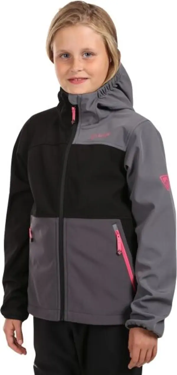 KILPI KILPI RAVIA Детско софтшел яке, черно, размер