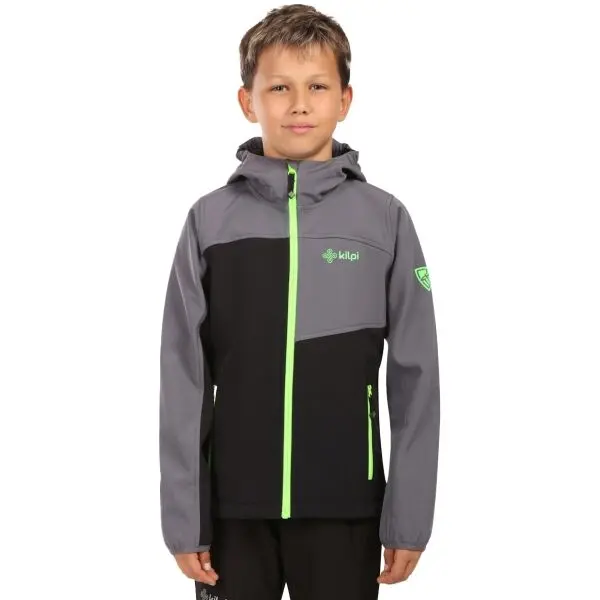 KILPI KILPI RAVIO Момчешко софтшел яке, черно, размер