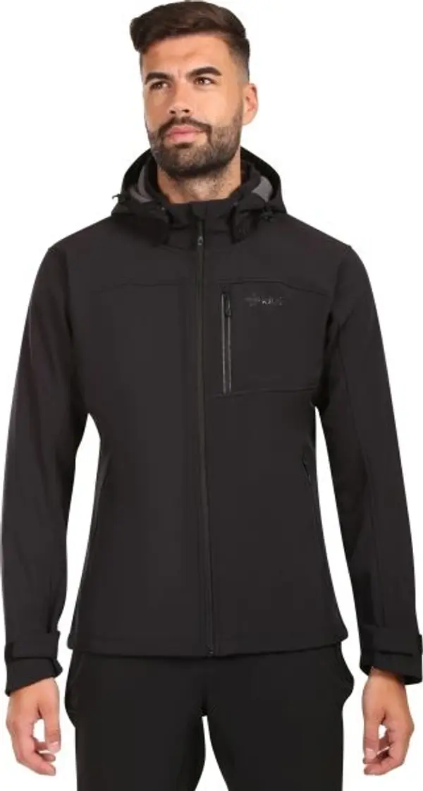 KILPI KILPI RAVIO Мъжко софтшел яке, черно, размер