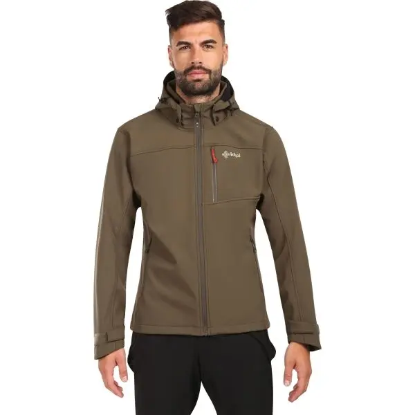 KILPI KILPI RAVIO Мъжко софтшел яке, khaki, размер XXXL