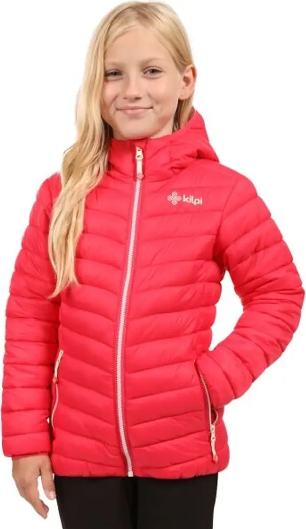 KILPI KILPI REBEKI Момичешко подплатено яке, розово, размер