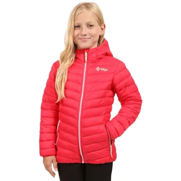KILPI KILPI REBEKI Момичешко подплатено яке, розово, размер
