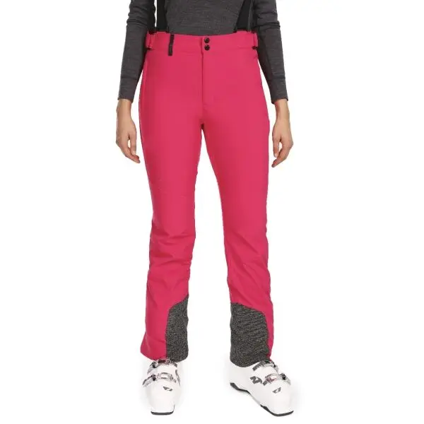 KILPI KILPI RHEA Дамски софтшел ски панталони, розово, размер