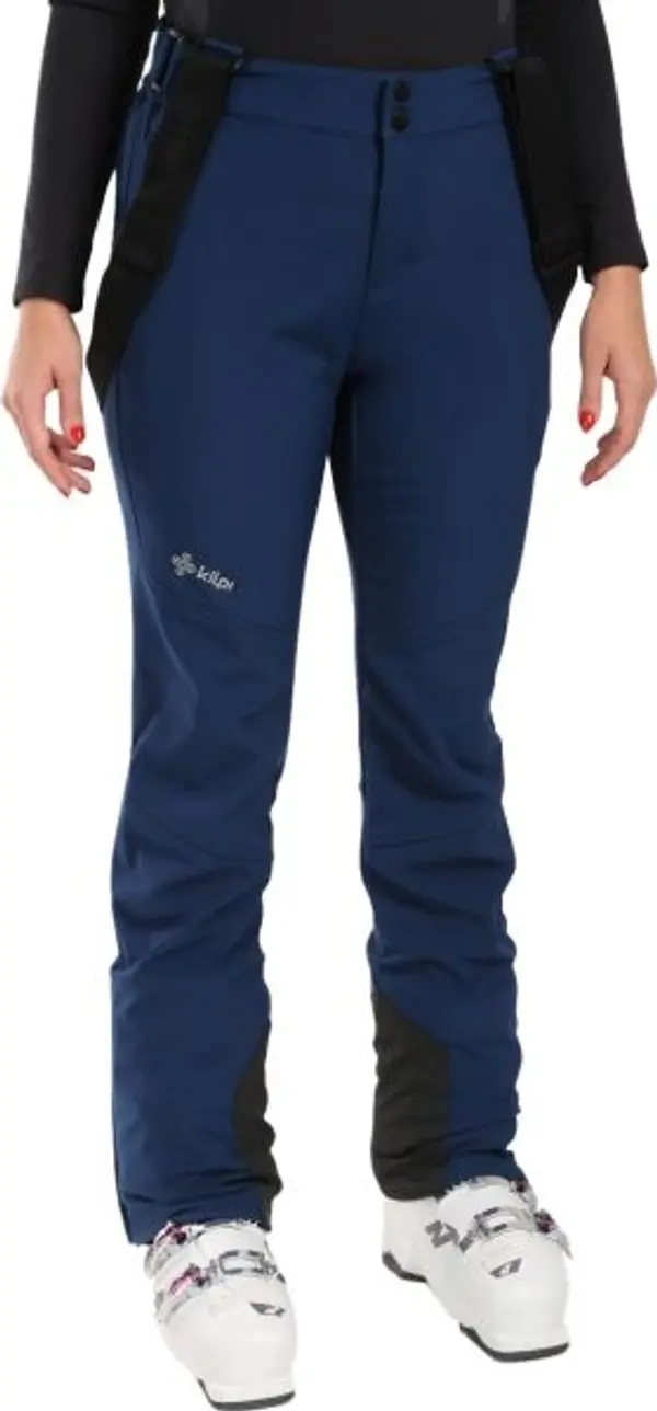KILPI KILPI RHEA Дамски софтшел ски панталони, тъмносин, размер