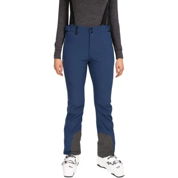 KILPI KILPI RHEA Дамски софтшел ски панталони, тъмносин, размер