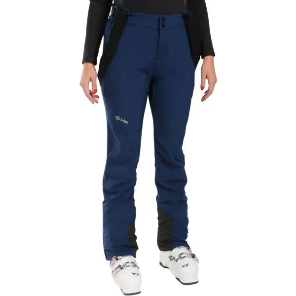 KILPI KILPI RHEA Дамски софтшел ски панталони, тъмносин, размер