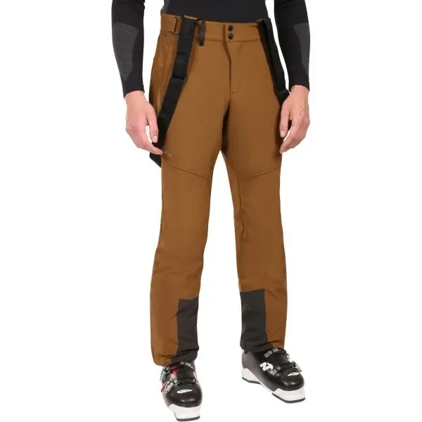 KILPI KILPI RHEA Мъжки софтшел ски панталони, кафяво, размер