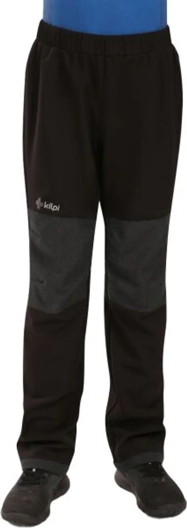 KILPI KILPI RIZO Детски софтшел аутдор панталон, черно, размер