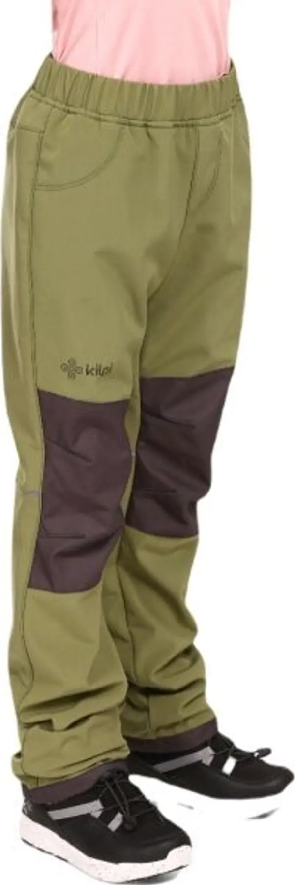 KILPI KILPI RIZO Детски туристически панталони, светло-зелено, размер