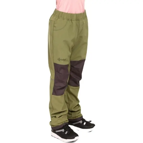 KILPI KILPI RIZO Детски туристически панталони, светло-зелено, размер