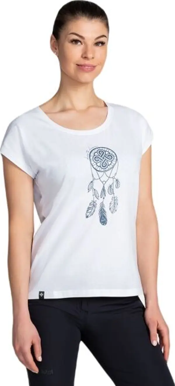 KILPI KILPI ROANE Дамска тениска, бяло, размер