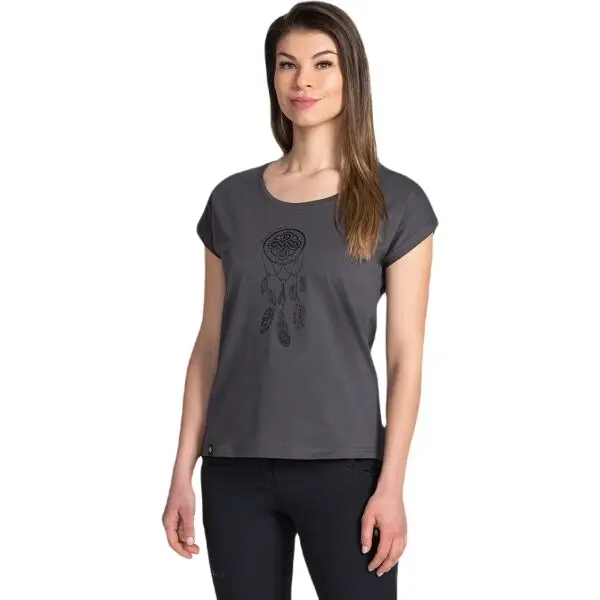 KILPI KILPI ROANE Дамска тениска, тъмносиво, размер