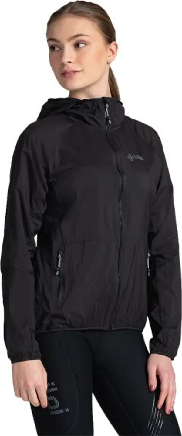 KILPI KILPI ROSA Дамско леко outdoor яке, черно, размер