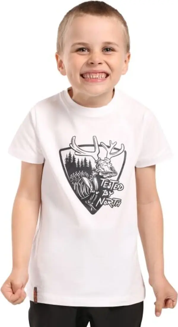 KILPI KILPI САЛО Момчешка памучна тениска, бяло, размер