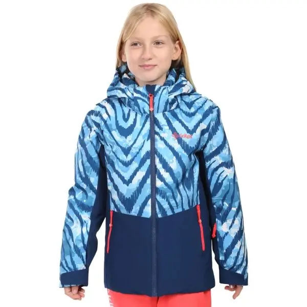 KILPI KILPI SAMARA Детско ски яке за момичета, тъмносин, размер