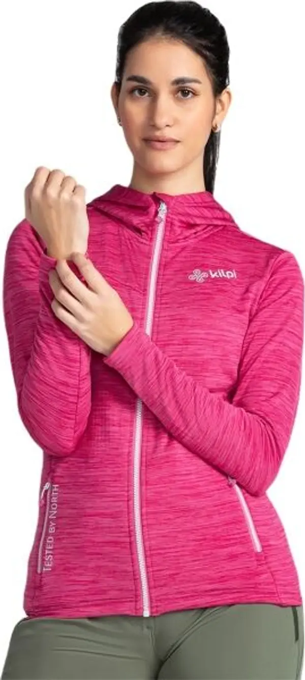 KILPI KILPI SEVELEN Дамски суитшърт, розово, размер