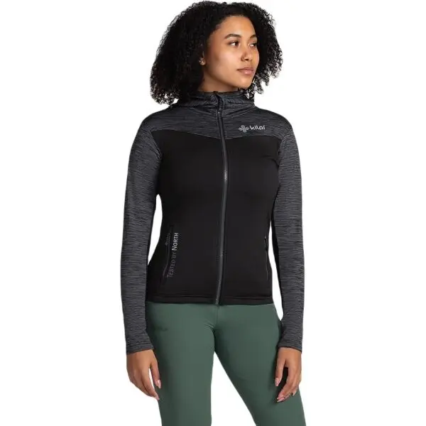 KILPI KILPI SEVELEN Дамски суитшърт, тъмносиво, размер