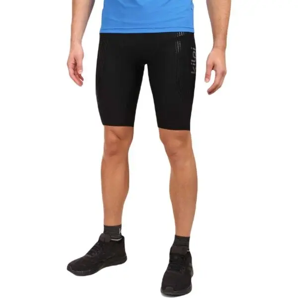 KILPI KILPI ШАМОНИЕС Мъжки шорти за бягане, черно, размер